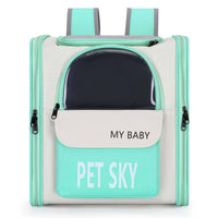 HKM-376403 Breathable Outdoor Portable Backpack for Pets - Medium Oxford Cloth Pet Carrier