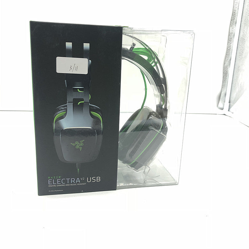 HKM-376403 Heavy Bass Multimedia Gaming Headset with Microphone and USB Plug