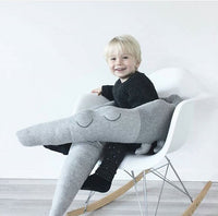 HKM-376531 Crocodile Doll Bed Surround Pillow - Soft Cotton, Eco-Friendly, 185CM