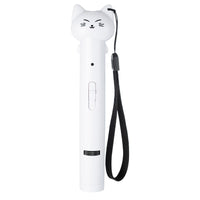 HKM-376531 USB Rechargeable Infrared Cat Laser Lamp with Multi-Function Light Sources and Feather Wand Accessory