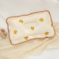 HKM-376531 Universal Cotton Styling Pillow - Cute Bear, Grapefruit & Tiger Designs - Breathable & Chic