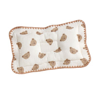 HKM-376531 Universal Cotton Styling Pillow - Cute Bear, Grapefruit & Tiger Designs - Breathable & Chic