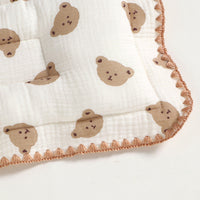 HKM-376531 Universal Cotton Styling Pillow - Cute Bear, Grapefruit & Tiger Designs - Breathable & Chic