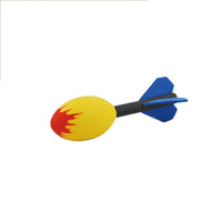 HKM-376851 Outdoor Foam Dart Launcher Toy for Kids - Flying Rocket Finger Toy for Ages 2 to 13