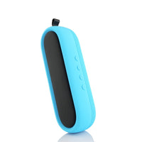 HKM-376915 Portable Waterproof Bluetooth Speaker with Dual 5W Audio, 8-Hour Playtime, and Built-In Mic