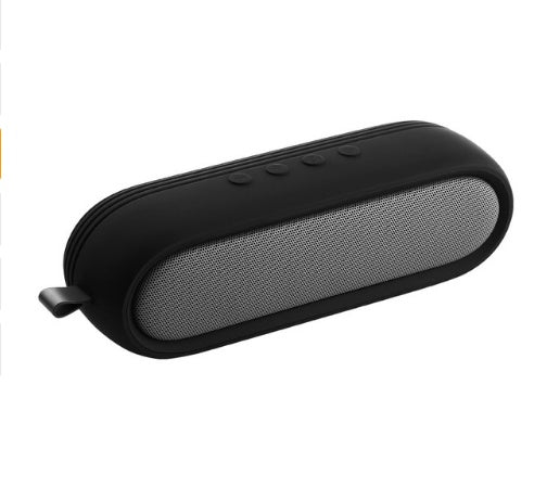HKM-376915 Portable Waterproof Bluetooth Speaker with Dual 5W Audio, 8-Hour Playtime, and Built-In Mic