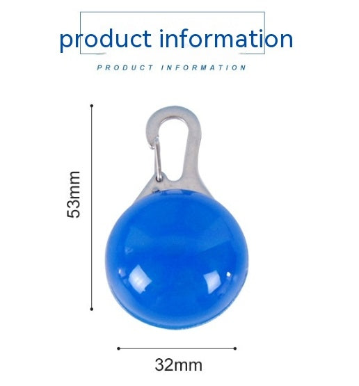 HKM-376979 Rechargeable LED Night Travel Anti-Lost Warning Light Pendant in Multiple Colors
