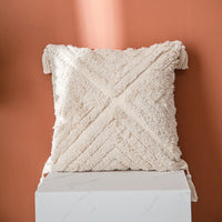 HKM-376979 Stylish Embroidered Cushion Pillowcase for Living Room - 45x45cm, Available in Various Designs
