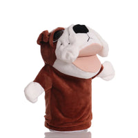 HKM-377043 Kawaii Soft Plush Animal Finger Puppets for Kids - Lion, Elephant, Monkey, Giraffe, Tiger, Bunny, 25-120cm