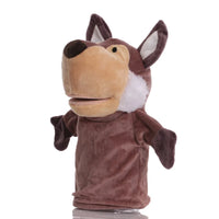 HKM-377043 Kawaii Soft Plush Animal Finger Puppets for Kids - Lion, Elephant, Monkey, Giraffe, Tiger, Bunny, 25-120cm