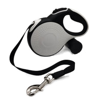 HKM-377171 Automatic Retractable Dog Leash with Garbage Bag Dispenser – Multiple Sizes Available