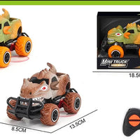 HKM-377171 Mini Graffiti Off-Road Climbing RC Car - 1/43 Scale Electric Racing Toy for Kids