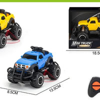 HKM-377171 Mini Graffiti Off-Road Climbing RC Car - 1/43 Scale Electric Racing Toy for Kids