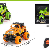 HKM-377171 Mini Graffiti Off-Road Climbing RC Car - 1/43 Scale Electric Racing Toy for Kids