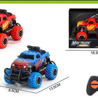 HKM-377171 Mini Graffiti Off-Road Climbing RC Car - 1/43 Scale Electric Racing Toy for Kids