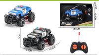 HKM-377171 Mini Graffiti Off-Road Climbing RC Car - 1/43 Scale Electric Racing Toy for Kids