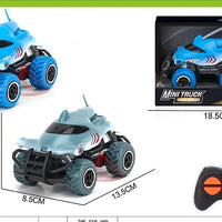 HKM-377171 Mini Graffiti Off-Road Climbing RC Car - 1/43 Scale Electric Racing Toy for Kids
