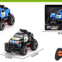HKM-377171 Mini Graffiti Off-Road Climbing RC Car - 1/43 Scale Electric Racing Toy for Kids