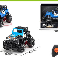 HKM-377171 Mini Graffiti Off-Road Climbing RC Car - 1/43 Scale Electric Racing Toy for Kids
