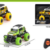 HKM-377171 Mini Graffiti Off-Road Climbing RC Car - 1/43 Scale Electric Racing Toy for Kids