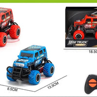 HKM-377171 Mini Graffiti Off-Road Climbing RC Car - 1/43 Scale Electric Racing Toy for Kids