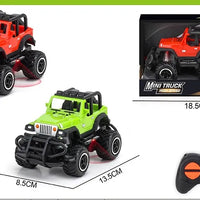 HKM-377171 Mini Graffiti Off-Road Climbing RC Car - 1/43 Scale Electric Racing Toy for Kids