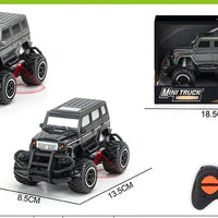 HKM-377171 Mini Graffiti Off-Road Climbing RC Car - 1/43 Scale Electric Racing Toy for Kids