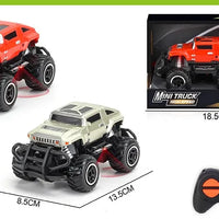 HKM-377171 Mini Graffiti Off-Road Climbing RC Car - 1/43 Scale Electric Racing Toy for Kids