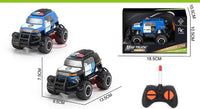 HKM-377171 Mini Graffiti Off-Road Climbing RC Car - 1/43 Scale Electric Racing Toy for Kids