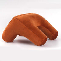HKM-377171 Velvet Napping Pillow for Adults and Children, Size 27*25*15CM with PP Cotton Inner Core