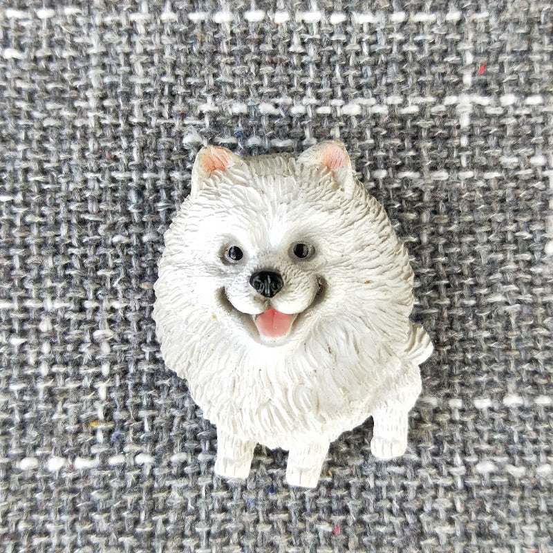 HKM-377235 Cute Cartoon-style Imitation Dog Refrigerator Magnet in Resin