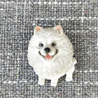 HKM-377235 Cute Cartoon-style Imitation Dog Refrigerator Magnet in Resin