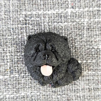 HKM-377235 Cute Cartoon-style Imitation Dog Refrigerator Magnet in Resin
