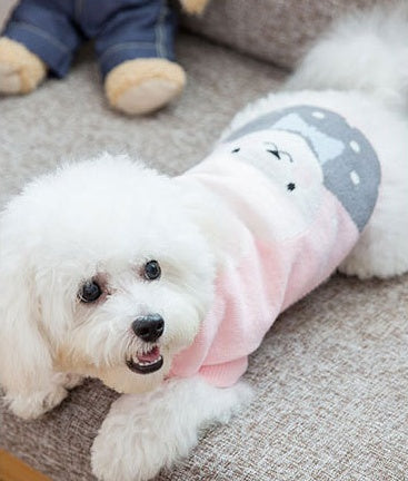 HKM-377235 Wool Dog Sweater in Vibrant Colors - Sizes XS to XXL Available