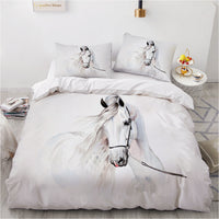 HKM-377363 3D Digital Printing Polyester Bedding Set with Quilt Cover and Pillowcases