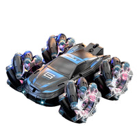 HKM-377619 Remote Control Double-Sided 2.4G Stunt Car with Lights and 360-Degree Rotation for Indoor and Outdoor Fun