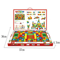 HKM-377939 EVA Foam Building Blocks Set for Kids - 92-Piece Creative Indoor Educational Toy