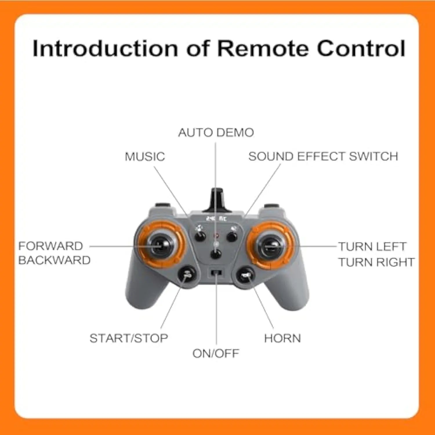 HKM-378003 Remote Control 1:12 Scale Semi Truck with Lights and Music - 9 Channels, Ready-to-Go