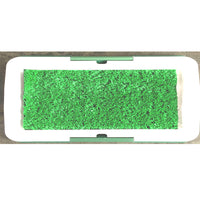 HKM-378131 Indoor Plastic Pet Cushion Toilet, 47.5x34.5x6.5cm, Compartment Design for Easy Cleaning