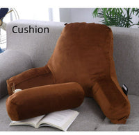 HKM-378259 Detachable Plush Armchair with Backrest and Extra Cushioning for Living Spaces