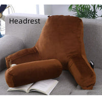 HKM-378259 Detachable Plush Armchair with Backrest and Extra Cushioning for Living Spaces