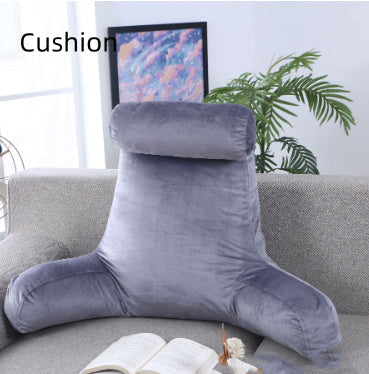 HKM-378259 Detachable Plush Armchair with Backrest and Extra Cushioning for Living Spaces