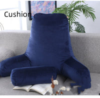 HKM-378259 Detachable Plush Armchair with Backrest and Extra Cushioning for Living Spaces