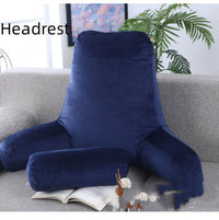HKM-378259 Detachable Plush Armchair with Backrest and Extra Cushioning for Living Spaces
