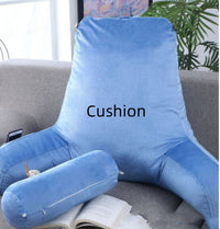 HKM-378259 Detachable Plush Armchair with Backrest and Extra Cushioning for Living Spaces