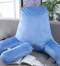 HKM-378259 Detachable Plush Armchair with Backrest and Extra Cushioning for Living Spaces