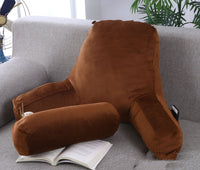 HKM-378259 Detachable Plush Armchair with Backrest and Extra Cushioning for Living Spaces