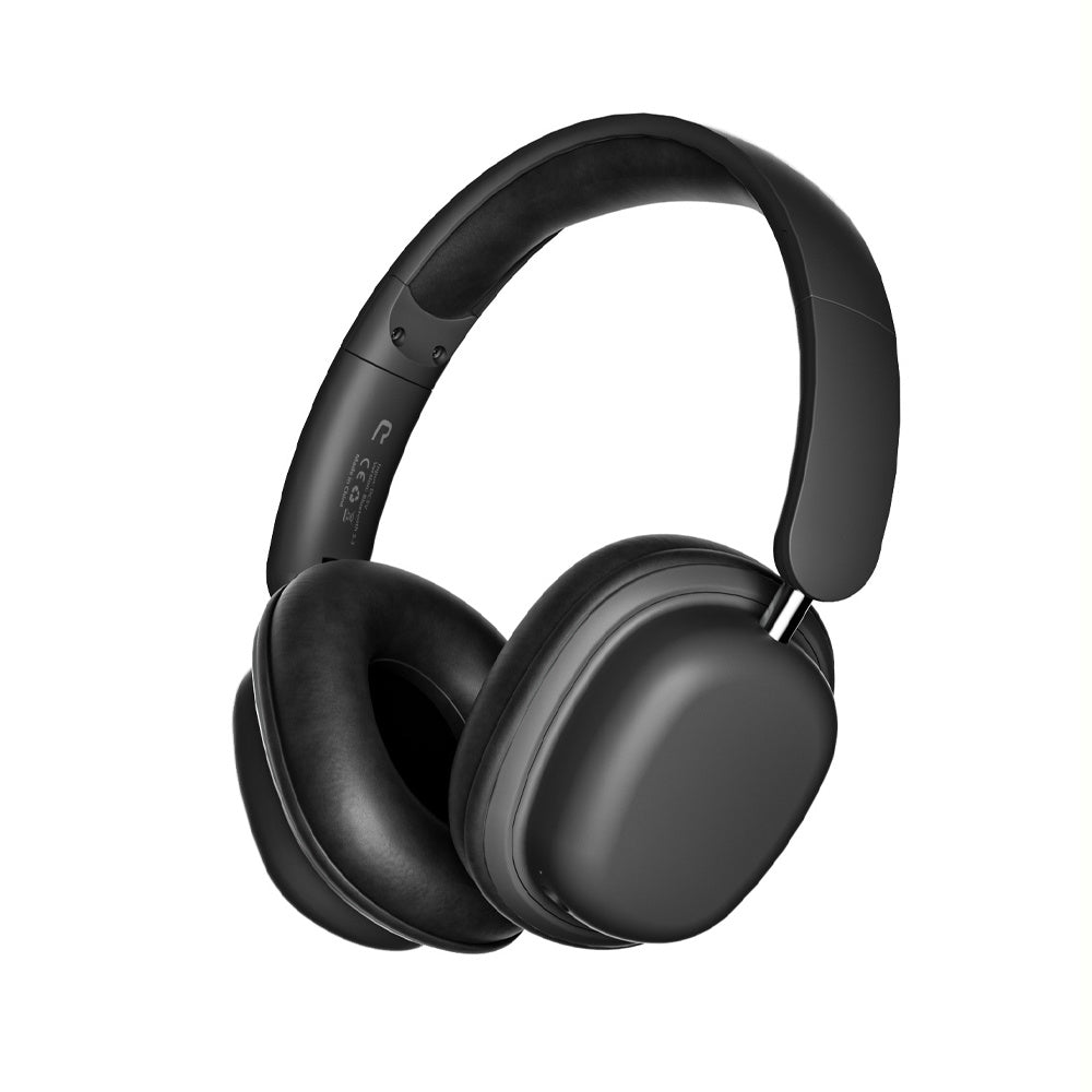 HKM-378259 Lightweight Foldable Wireless Headphones with Noise Reduction Mic and Bluetooth 5.3 Connectivity