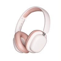HKM-378259 Lightweight Foldable Wireless Headphones with Noise Reduction Mic and Bluetooth 5.3 Connectivity