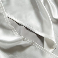HKM-378323 Double-Sided Ice Silk Pillowcase - Soft Rayon and Polyester Blend, 48x74cm
